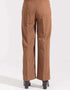 TEXTURED WIDE LEG PANTS